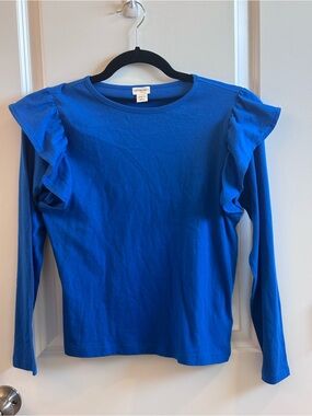 Crewcuts Bold Royal Blue Kids Crewneck Tee